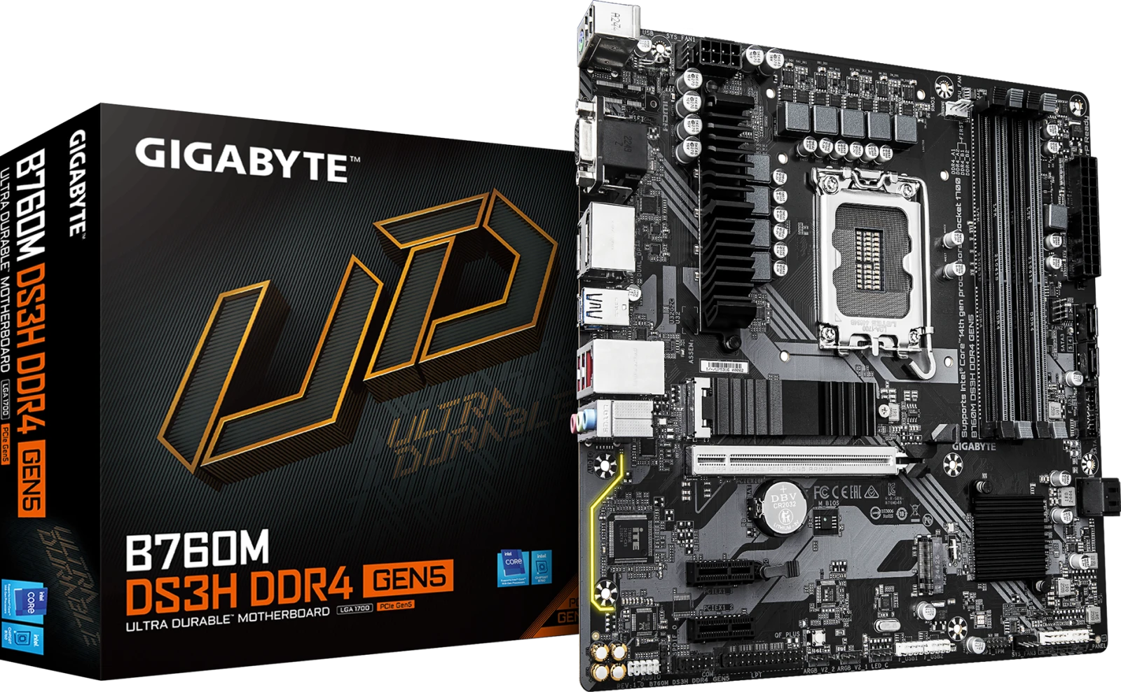 Gigabyte B760M DS3H DDR4 GEN5